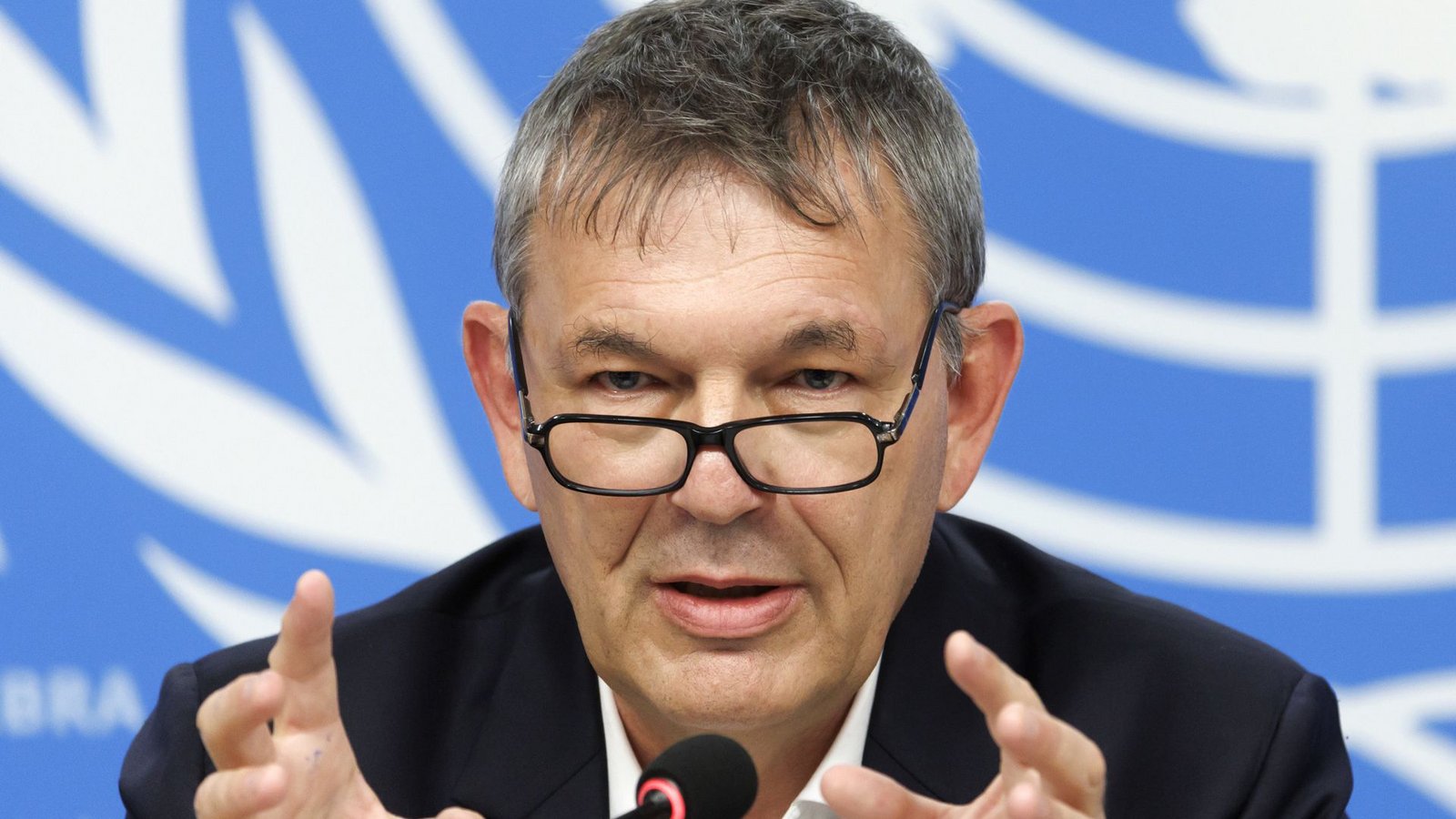 Philippe Lazzarini, Generalkommissar des UN-Hilfswerks für Palästina-Flüchtlinge im Nahen Osten, fordert ein Ende des israelischen Militäreinsatzes im Westjordanland.Foto: dpa/Salvatore Di Nolfi Philippe Lazzarini, Generalkommissar des UN-Hilfswerks für Palästina-Flüchtlinge im Nahen Osten, fordert ein Ende des israelischen Militäreinsatzes im Westjordanland.Foto: dpa/Salvatore Di Nolfi