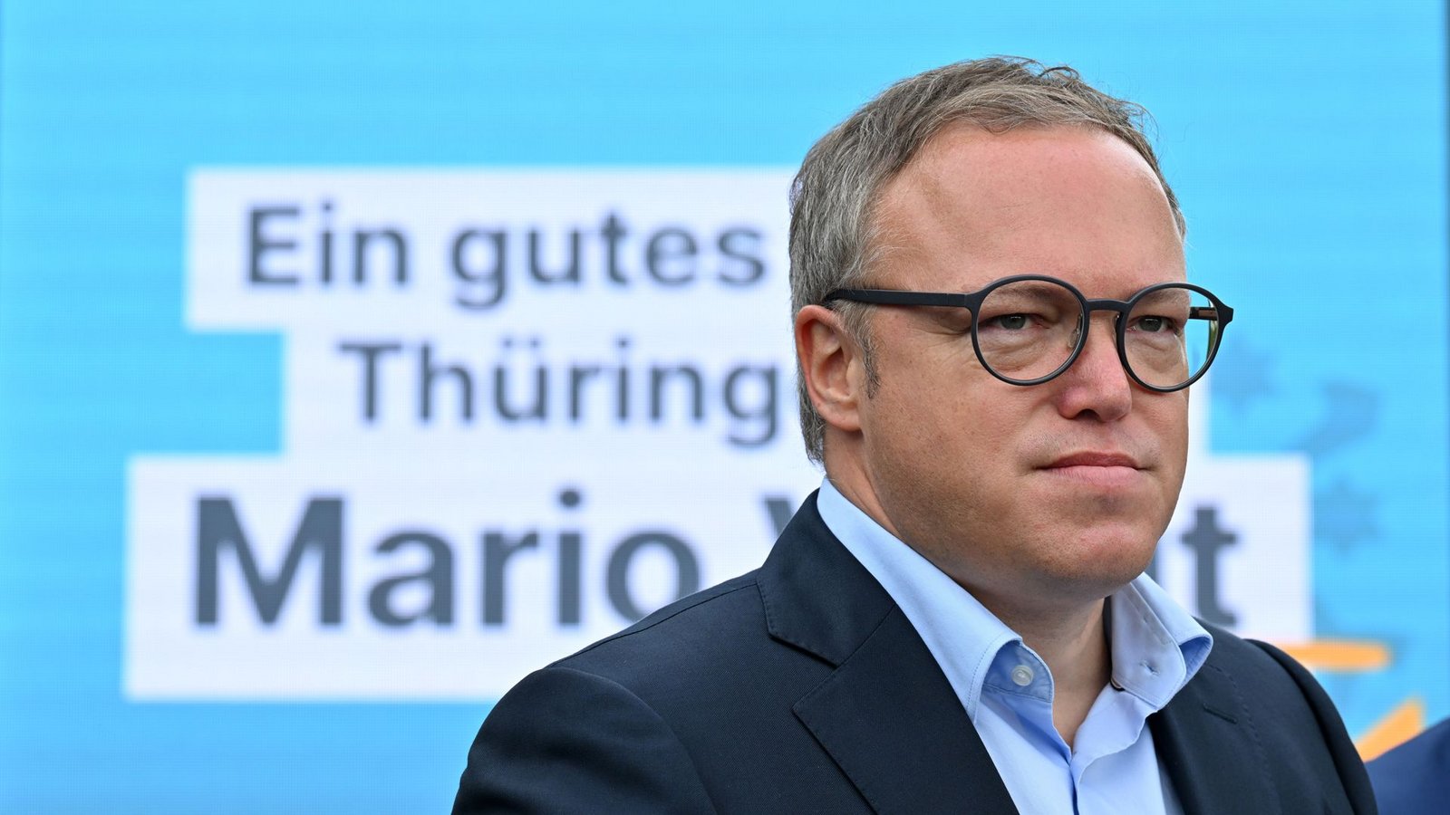 CDU-Landeschef Mario Voigt steht in Thüringen vor einer schwierigen Aufgabe.Foto: dpa/Martin Schutt