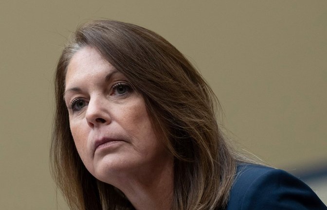 Secret-Service-Chefin Kimberly Cheatle.<span class='image-autor'>Foto: AFP/CHRIS KLEPONIS</span>