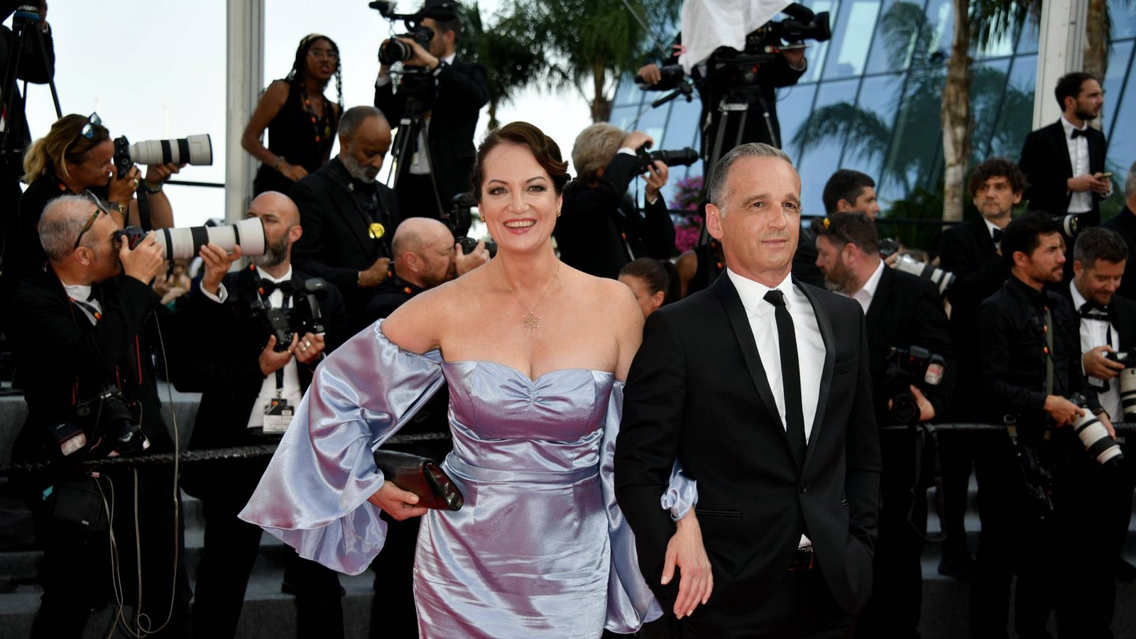 Glamouröser Auftritt des Paares bei den Filmfestspielen in Cannes im Mai 2022.Foto: IMAGO/Independent Photo Agency Int./IMAGO/Simone Comi / ipa-agency.net