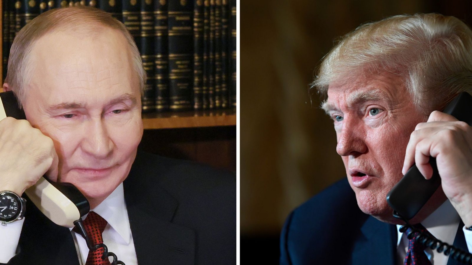 Donald Trump (rechts) hat mit Kremlchef Wladimir Putin telefoniert.Foto: Mikhail Metzel/Pool Sputnik Krem/Mikhail Metzel Donald Trump (rechts) hat mit Kremlchef Wladimir Putin telefoniert.Foto: Mikhail Metzel/Pool Sputnik Krem/Mikhail Metzel