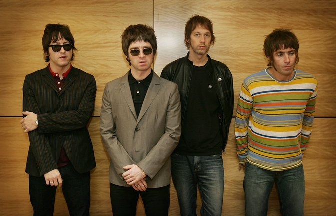 Die britische Rockband „Oasis“ (Archivbild)<span class='image-autor'>Foto: AFP/MIKE CLARKE</span>