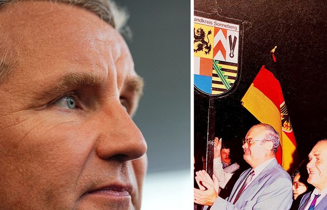AfD-Mann Höcke kann mit der Sperrminorität allein wenig blockieren.<span class='image-autor'>Foto: picture alliance/dpa/Michael Kappeler</span>