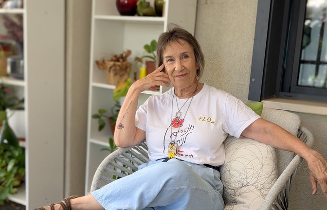 Adele Raemer  stellt sich den Ereignissen des 7. Oktobers 2023.<span class='image-autor'>Foto: Mareike Enghusen</span>