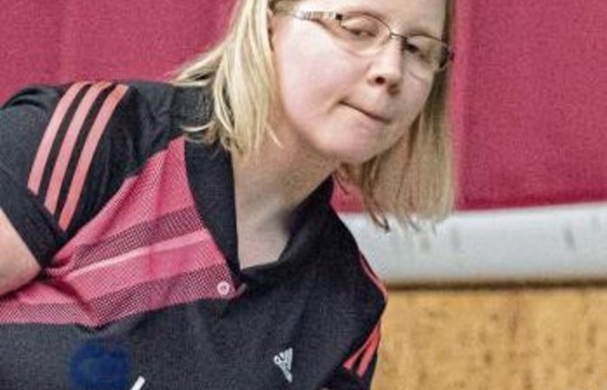 Katharina Strobel, Spitzenspielerin des Bezirksligisten TSV Großglattbach, sicherte sich zwei Goldmedaillen bei den Tischtennis-Bezirksmeisterschaften. Foto: Archiv/Leitner