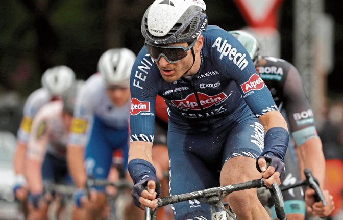 Alexander Krieger hat auch auf dem höheren Niveau eines Pro-Continental-Teams gute Leistungen gezeigt. Foto: Roth