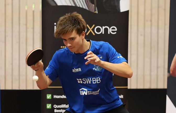TTC-Talent Matej Haspel freut sich auf die Duelle mit den Spitzenspielern. <span class='image-autor'>Foto: privat</span>