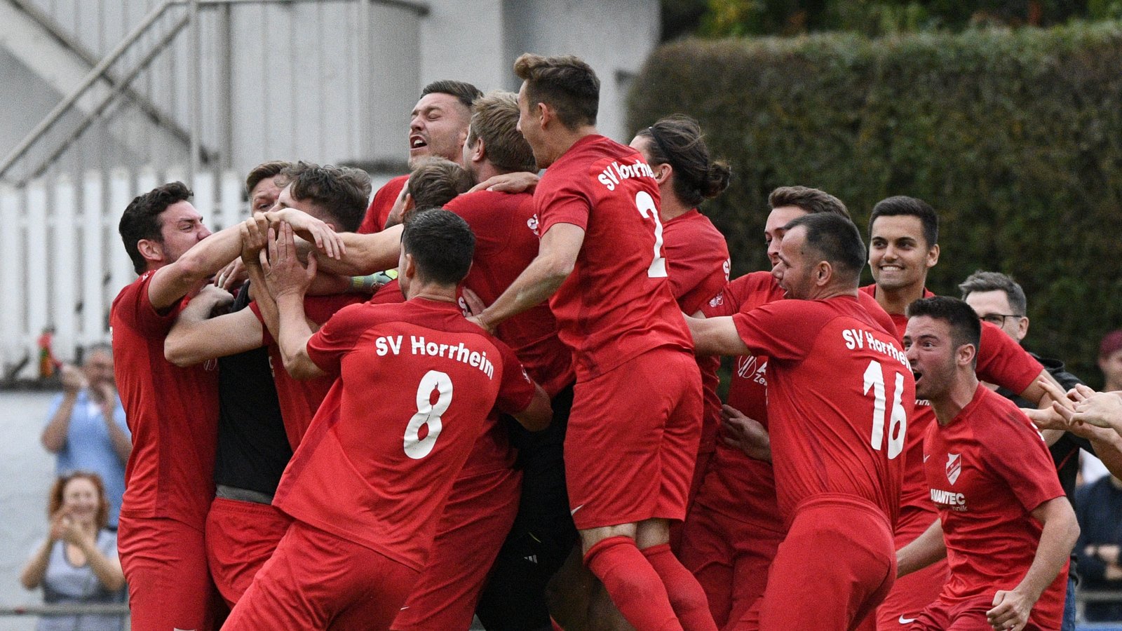Nach dem Finale im vergangenen Jahr durfte der SV Horrheim den Titelgewinn bejubeln. Foto: Leitner