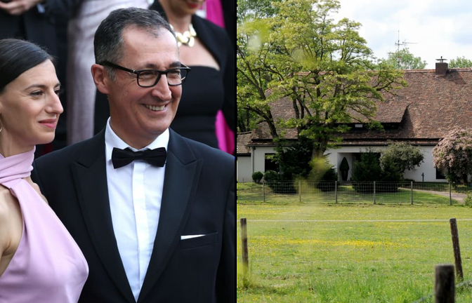 Cem Özdemir und Ehefrau Flavia Zaka ziehen im kommenden Jahr auf die Solitude.<span class='image-autor'>picture alliance/dpa / Karl-Josef Hildenbrand/dpa</span>