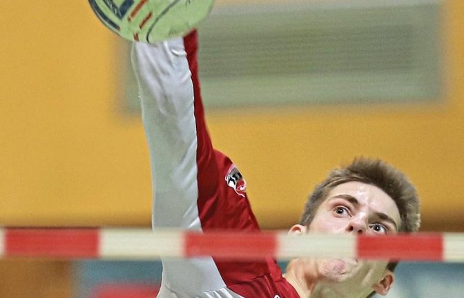 Hinter dem Einsatz von TVV-Angreifer Jakob Kilpper beim Champions-Cup in Vöcklabruck steht noch ein Fragezeichen. Foto: Küppers