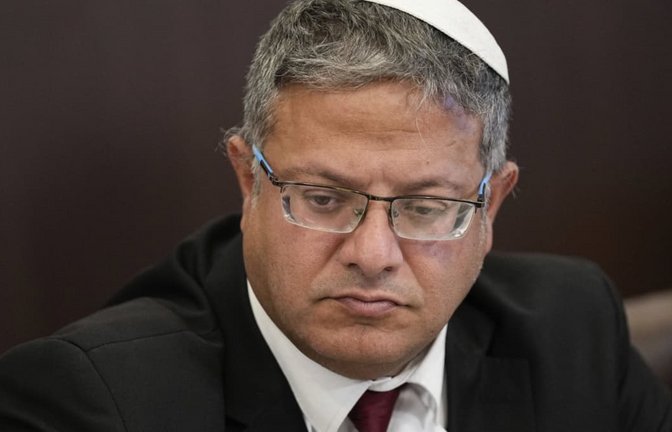 Itamar Ben-Gvir ist mit seinen rassistischen, religiös-fundamentalistischen, ultranationalistischen Ansichten international höchst umstritten (Archivfoto).<span class='image-autor'>AP Pool</span>