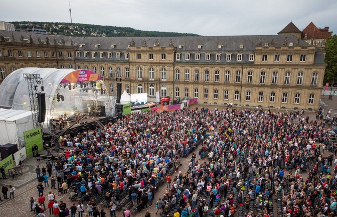 SWR-Festival auf dem Stuttgarter Schlossplatz.<span class='image-autor'>Foto: Lichtgut//Christoph Schmidt</span>