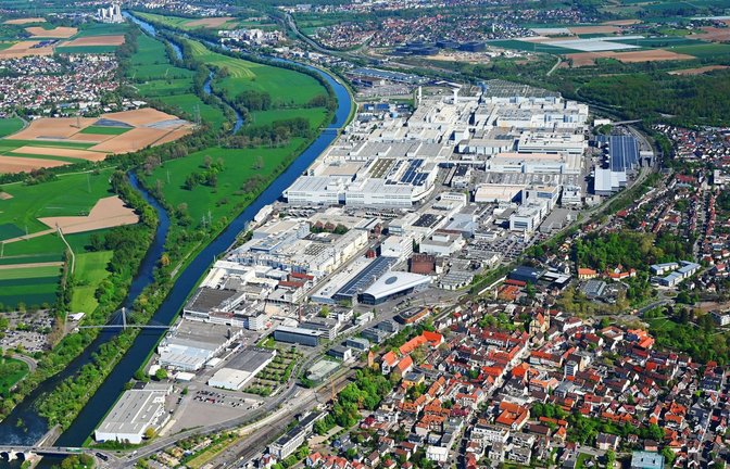 Das Audi-Werk Neckarsulm steht im Fokus möglicher VW-Sparpläne.<span class='image-autor'>Foto: Eibner-Pressefoto/Werner Kuhnle</span>