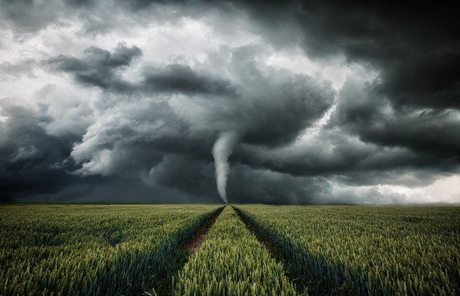 Zwischen 20 und 60 Tornados werden jedes Jahr in Deutschland entdeckt – und einige können enorm gefährlich werden.<span class='image-autor'>Foto: Adobe Stock/Oliver Henze</span>