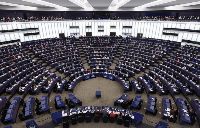 720 Abgeordnete werden bei der Europawahl gewählt. Von der Reglung der Migration bis zur Verteidigung werden sie in den kommenden fünf Jahren wichtige Entscheidungen treffen.<span class='image-autor'>Foto: dpa/Jean-Francois Badias</span>