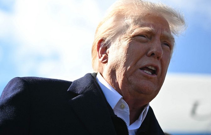Die ägyptische Regierung hat die Äußerungen von US-Präsident Donald Trump zu Palästina abgelehnt (Archivfoto).<span class='image-autor'>Foto: AFP/MANDEL NGAN</span>