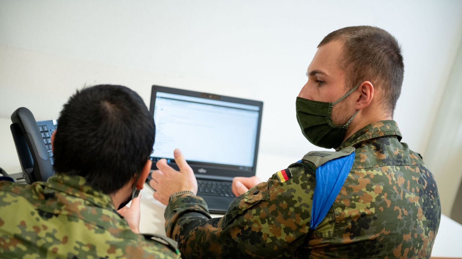 In der heißen Phase der Pandemie half die Bundeswehr bei der Kontaktverfolgung. Später sollte Sormas die Lösung sein.Foto: Leif Piechowski
