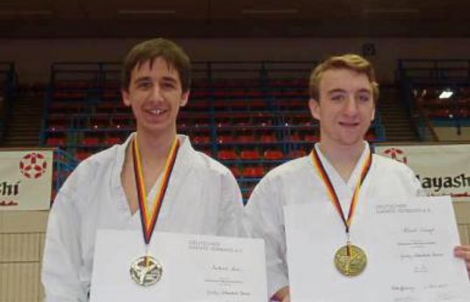 Michael Lesic und Albert Singer (von links)