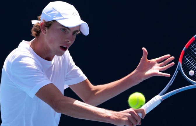 Der 17 Jahre alte Emilio Camacho stand schon im Daviscup-Team von Ecuador und tritt in diesem Jahr beim Jugend-Cup in Rutesheim an.<span class='image-autor'>IMAGO/PsnewZ</span>