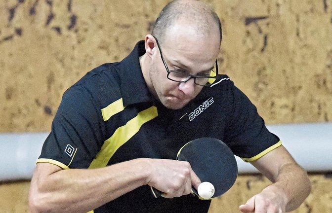 Christian Eilzer hat sich mit Oberriexingen keine Blöße gegeben. Der TSV gewann gegen die KSG Gerlingen III mit 9:1. Foto: Leitner