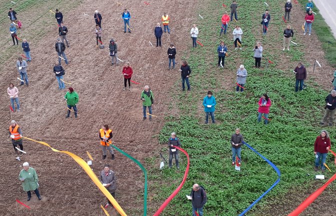 Miteinander-Aktion im Jahr 2020 in Sachsenheim. <span class='image-autor'>Foto: Glemser</span>
