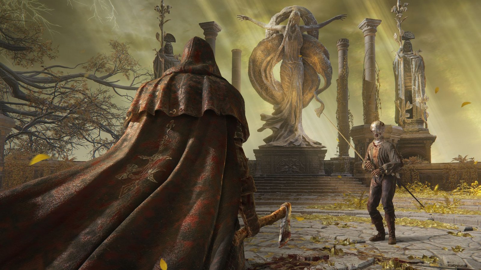 Kämpfe sind ein wichtiger Teil der Elden-Ring-Story.Foto: Bandai Namco