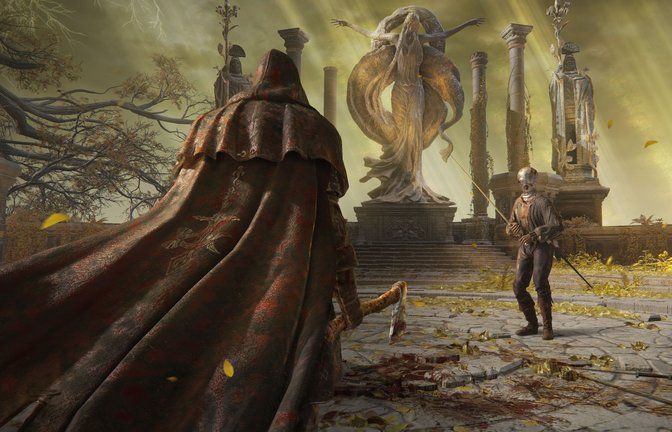 Kämpfe sind ein wichtiger Teil der Elden-Ring-Story.<span class='image-autor'>Foto: Bandai Namco</span>