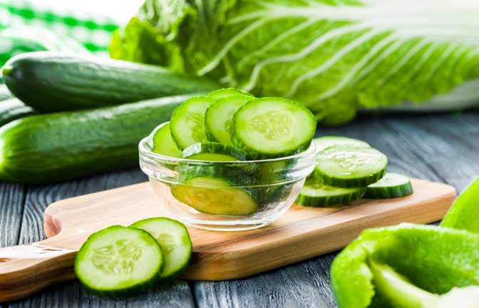 Kalorienarm und wasserhaltig: Die Gurke ist ein beliebtes Gemüse.<span class='image-autor'>Foto: P A P A / shutterstock.com</span>