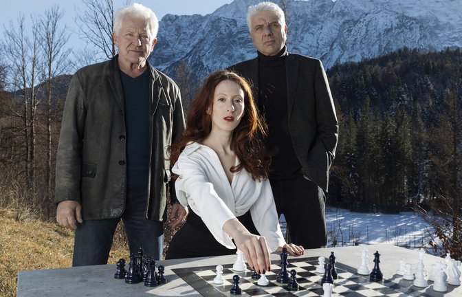 Miroslav Nemec, Roxane Duran und Udo Wachtveitl: Immerhin die Kulisse des neuen Tatorts wusste zu überzeugen.<span class='image-autor'>Foto: BR/Bavaria Fiction GmbH/Linda Gs</span>