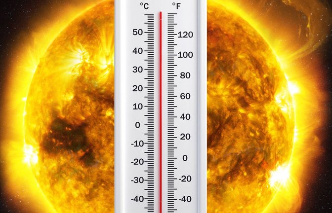 Der Planet brennt? Zumindest steigen die Temperaturen sehr schnell in gefährliche Bereiche.<span class='image-autor'>Foto: Imago/CHROMORANGE//Ales Utouka</span>