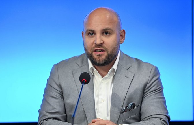 Markus Frohnmaier ist einer von zwei Vorsitzenden der AfD im Südwesten.<span class='image-autor'>Foto: dpa/Bernd Weißbrod</span>
