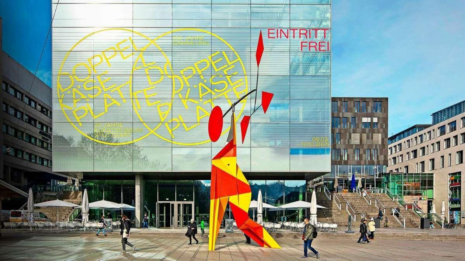 Magnet auch zum Finale der „Doppelkäseplatte“: Kunstmuseum StuttgartFoto: Lichtgut/Leif Piechowski Magnet auch zum Finale der „Doppelkäseplatte“: Kunstmuseum StuttgartFoto: Lichtgut/Leif Piechowski