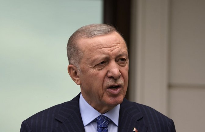 Recep Tayyip Erdogan hat<span class='image-autor'>Foto: Khalil Hamra/AP/dpa/Khalil Hamra</span>