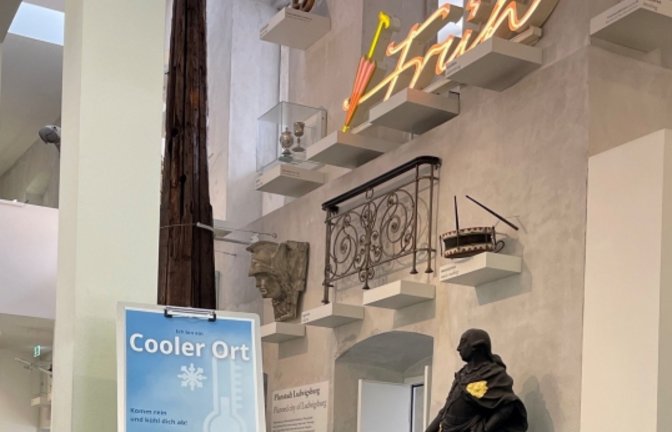 Auch im Ludwigsburg Museum kann man sich bei hohen Außentemperaturen abkühlen.  <span class='image-autor'>Foto: p</span>