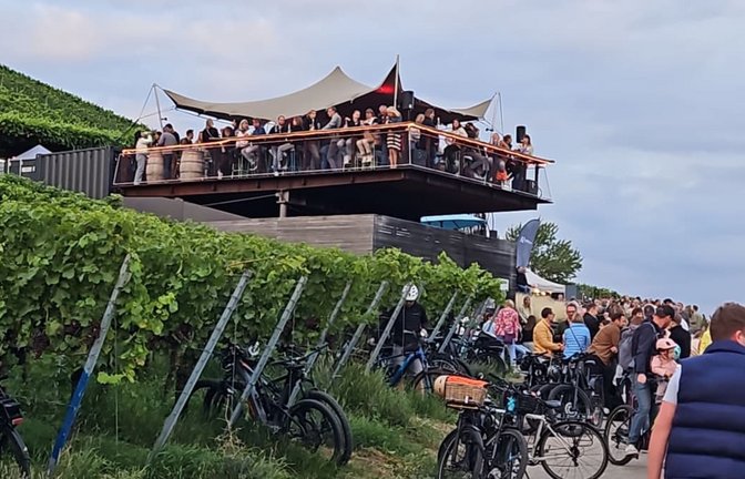 Beste Perpektiven: Die Sunset Lounge auf der Luitenbächer Höhe oberhalb von Gro0ßheppach<span class='image-autor'>Martina Santelli/Archiv</span>