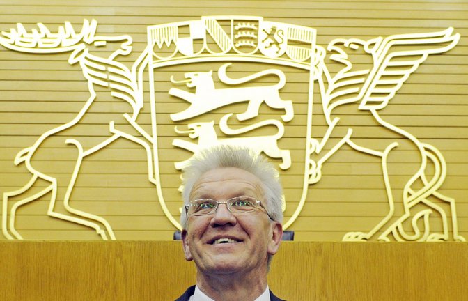 Regieren solle nicht Spaß machen, sondern Sinn, sagt Ministerpräsident Winfried Kretschmann häufig. Den Spaß verleidet ihm oft genug die Presse, die den Sinn seines Regierens nicht immer so versteht, wie sie es seiner Ansicht nach müsste.<span class='image-autor'>Foto: dpa</span>