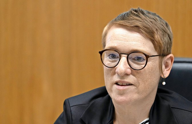 Simone Fischer schweigt.<span class='image-autor'>Foto: Lichtgut/Leif Piechowski</span>