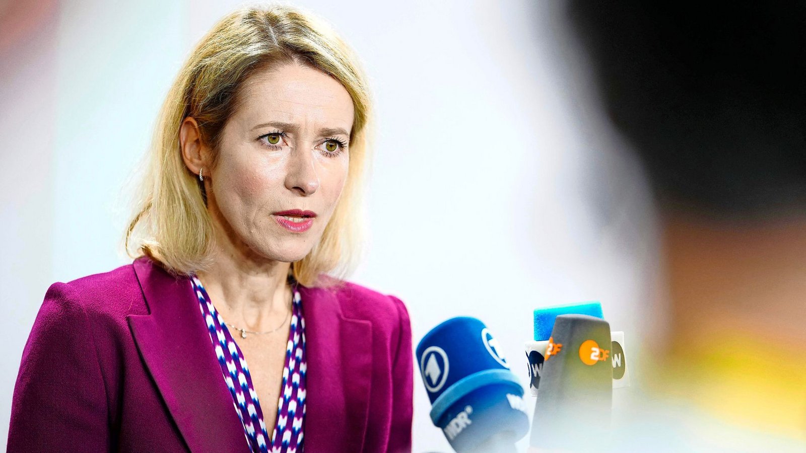 Die EU-Außenbeauftragte Kaja Kallas erklärte, die Visumsbeschränkungen seien angesichts des russischen Angriffskriegs gegen die Ukraine gerechtfertigt (Archivbild).Foto: AFP/THOMAS TRAASDAHL Die EU-Außenbeauftragte Kaja Kallas erklärte, die Visumsbeschränkungen seien angesichts des russischen Angriffskriegs gegen die Ukraine gerechtfertigt (Archivbild).Foto: AFP/THOMAS TRAASDAHL