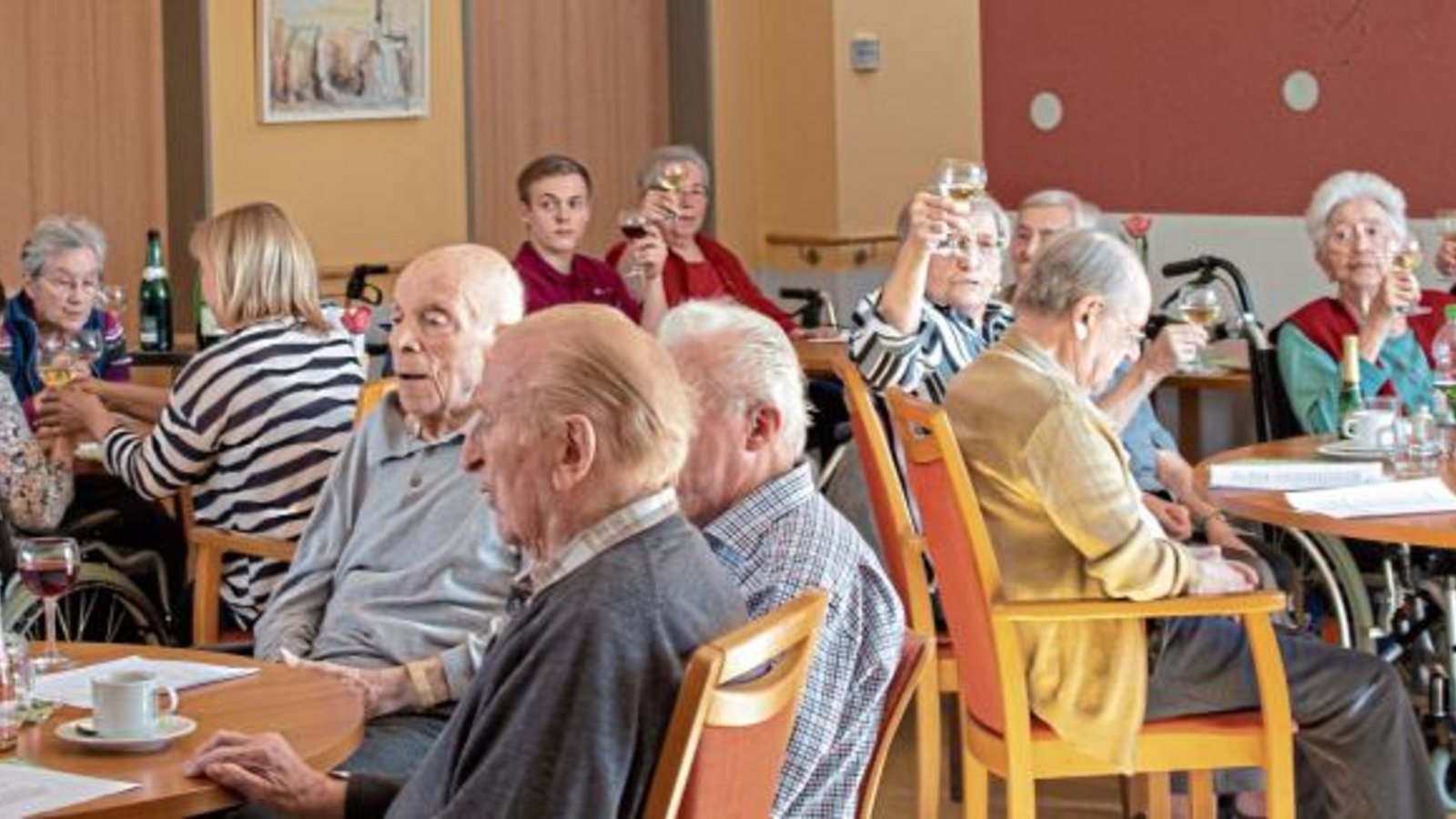 Die Senioren erlebten einen schönen und geselligen Nachmittag.  Foto: p