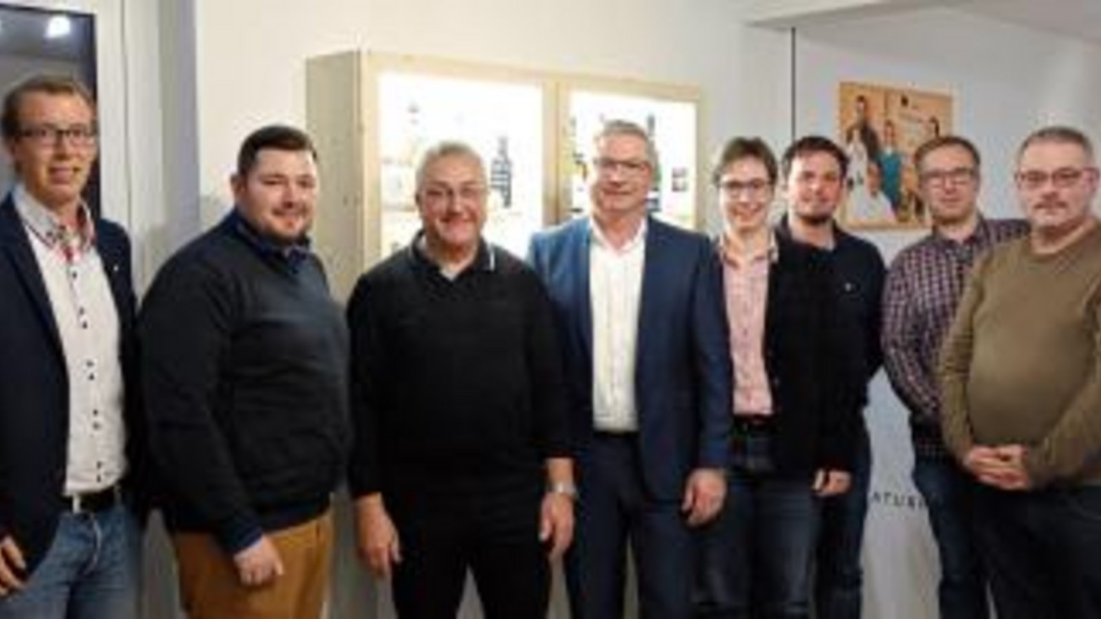 Die CDU-Bewerber für den Kreistag. Foto: p Die CDU-Bewerber für den Kreistag. Foto: p