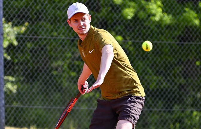 Ohne Punkte ist Björn Lach mit dem TC Illingen vom Auswärtsspiel aus Gerlingen zurückgekehrt.  Archivfoto: Leitner