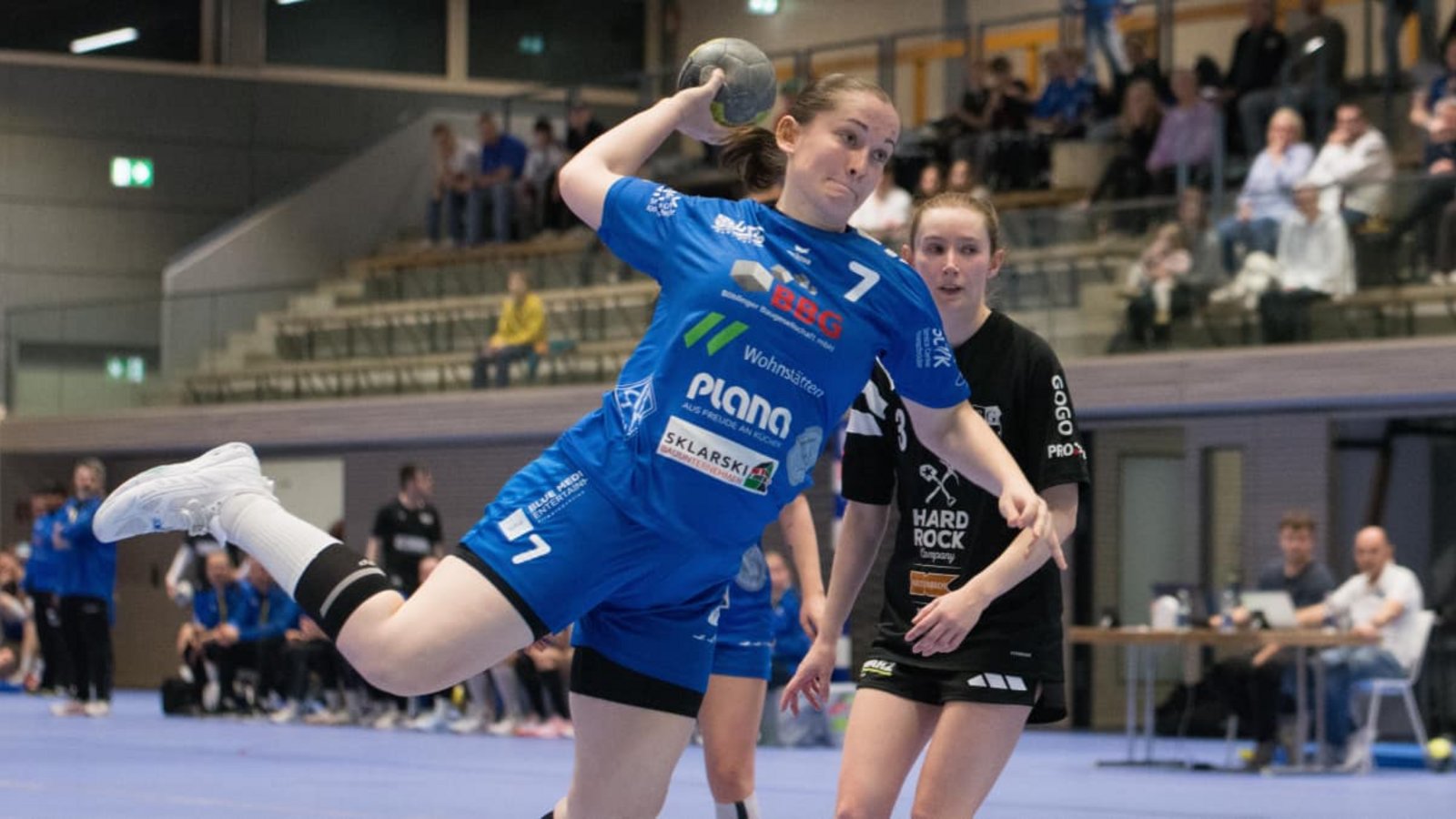 Pia Mayer hat sich in der Vorbereitung bei der HSG Böblingen/Sindelfingen für die erste Mannschaft empfohlenKevin Schuon Pia Mayer hat sich in der Vorbereitung bei der HSG Böblingen/Sindelfingen für die erste Mannschaft empfohlenKevin Schuon