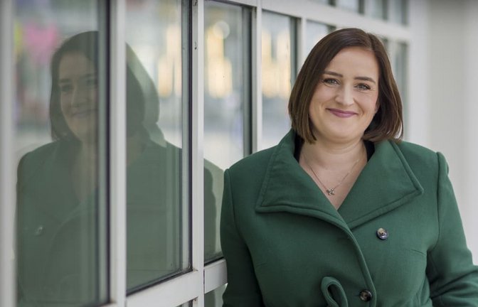 Lena Schwelling war mehrere Jahre lang Grünen-Landesvorsitzende in Baden-Württemberg. Jetzt geht sie ins Staatsministerium.<span class='image-autor'>Matthias Kessler</span>