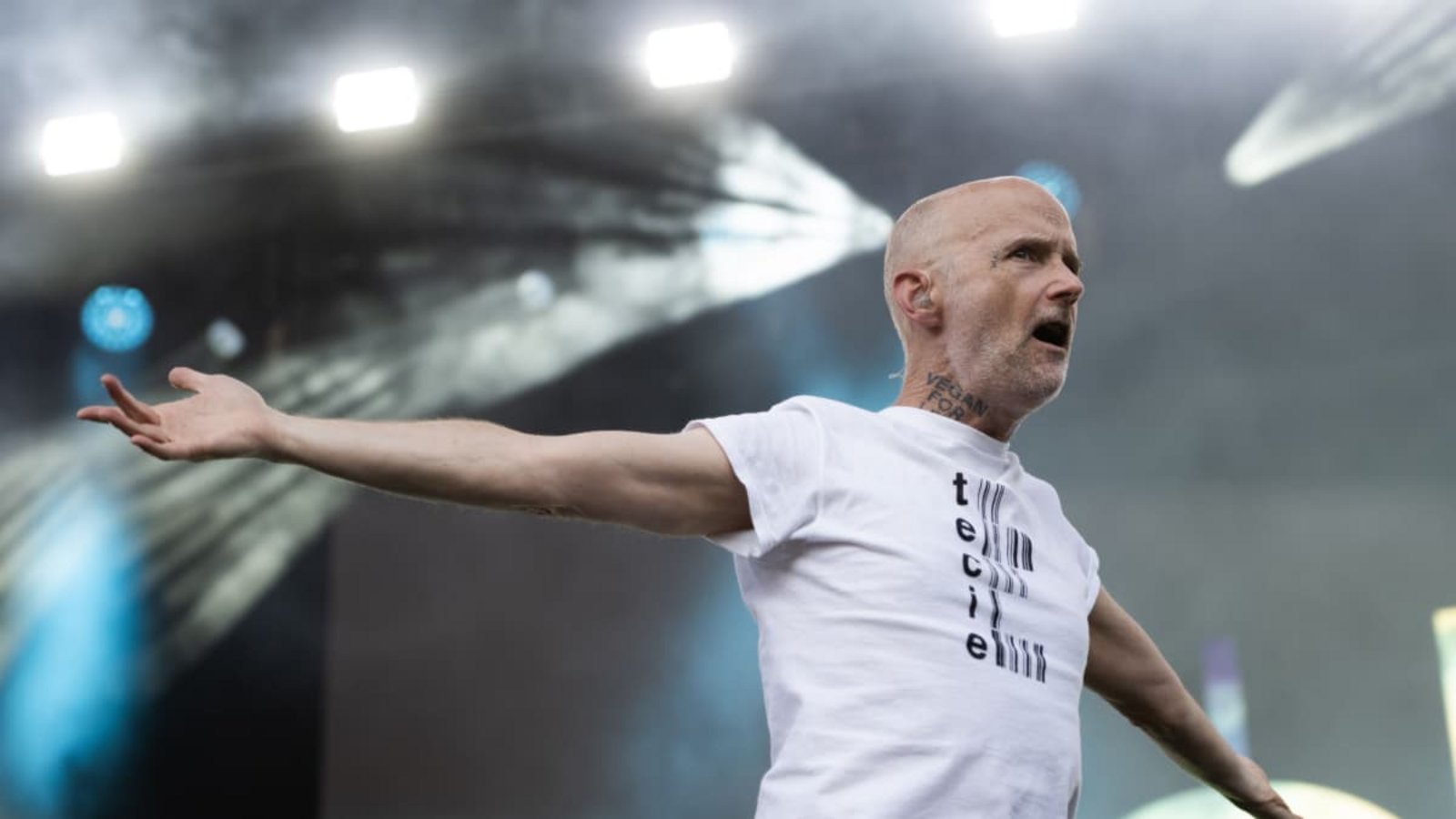 Moby beim Finale der Jazz Open auf dem Stuttgarter SchlossplatzReiner Pfisterer Moby beim Finale der Jazz Open auf dem Stuttgarter SchlossplatzReiner Pfisterer