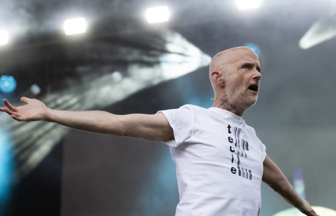 Moby beim Finale der Jazz Open auf dem Stuttgarter Schlossplatz<span class='image-autor'>Reiner Pfisterer</span>