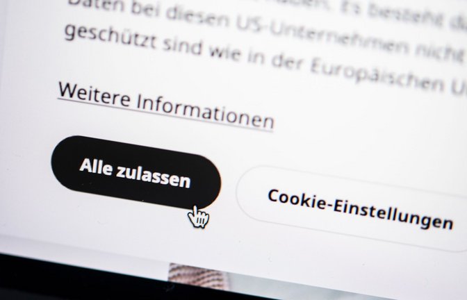 Cookie-Banner im Internet: „Das ist nicht besonders nutzerfreundlich“, sagt Informatikprofessor Tobias Straub aus Stuttgart.<span class='image-autor'>Foto: Catherine Waibel/dpa-tmn/Catherine Waibel</span>