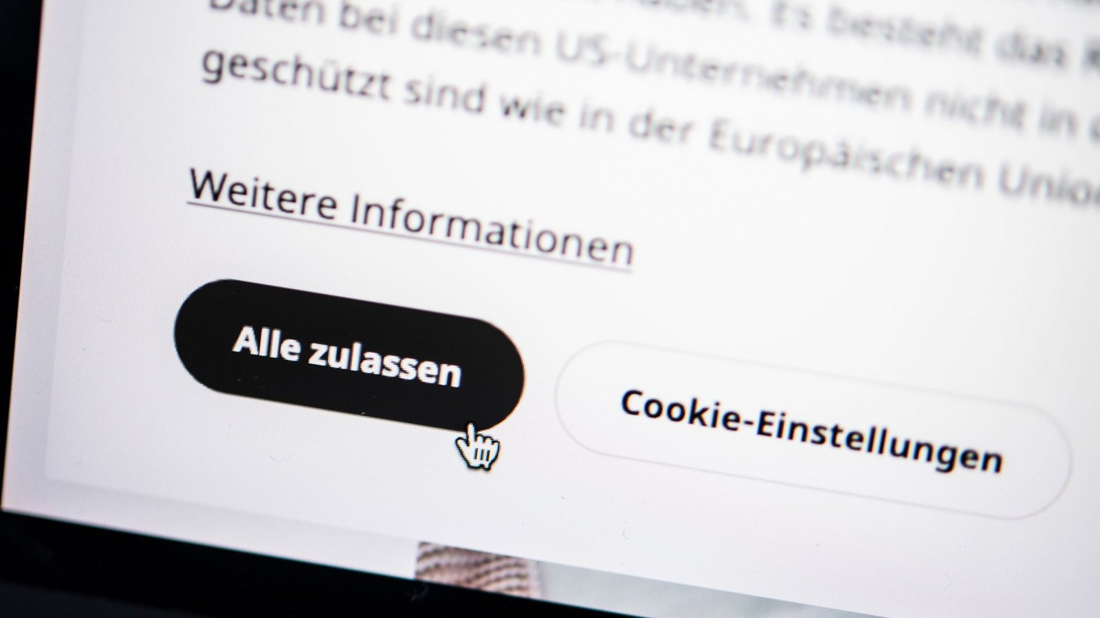 Cookie-Banner im Internet: „Das ist nicht besonders nutzerfreundlich“, sagt Informatikprofessor Tobias Straub aus Stuttgart.Foto: Catherine Waibel/dpa-tmn/Catherine Waibel Cookie-Banner im Internet: „Das ist nicht besonders nutzerfreundlich“, sagt Informatikprofessor Tobias Straub aus Stuttgart.Foto: Catherine Waibel/dpa-tmn/Catherine Waibel