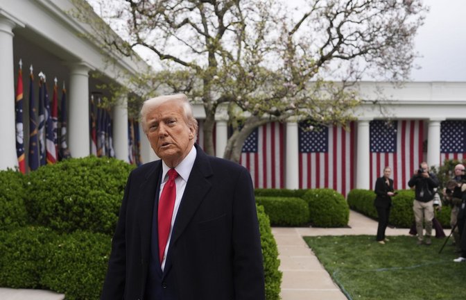 US-Präsident Donald Trump<span class='image-autor'>Foto: AP/Evan Vucci</span>