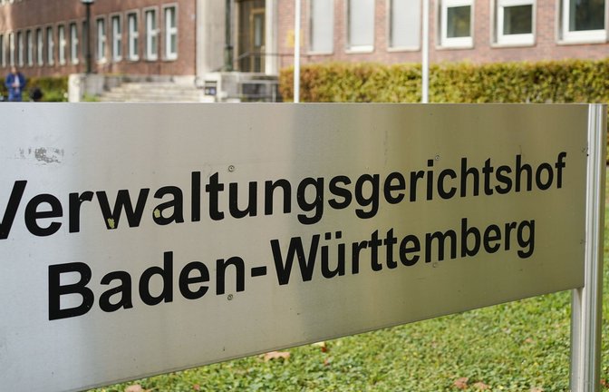 Der Fall wird nun vor dem Verwaltungsgerichtshof des Landes verhandelt.<span class='image-autor'>Foto: Uwe Anspach/dpa/Uwe Anspach</span>