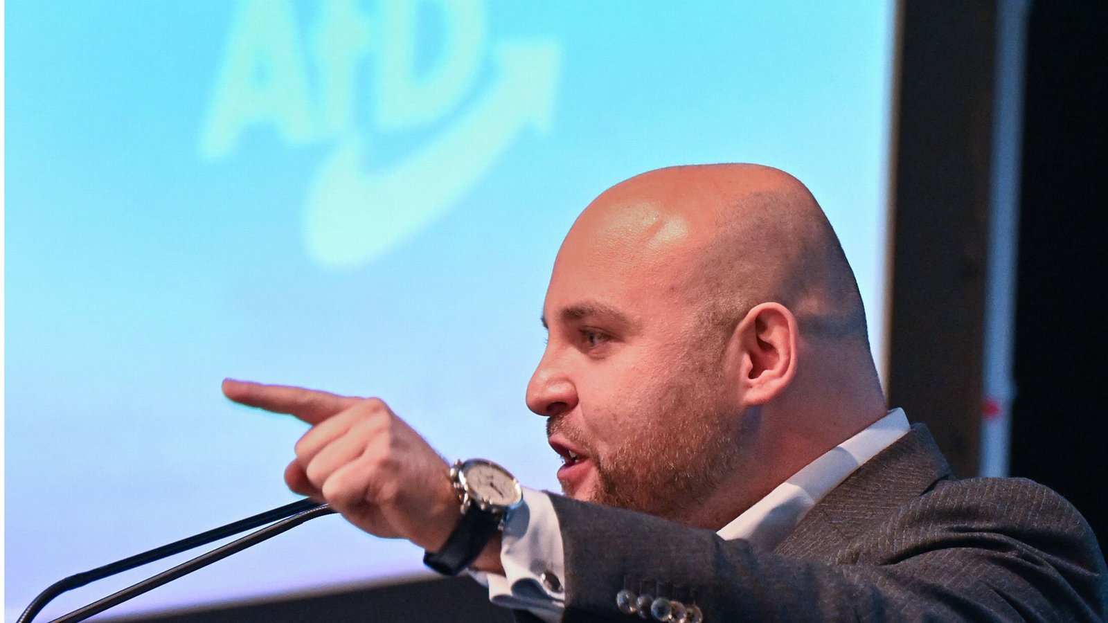 Für Markus Frohnmaier ist klar: die anderen scheuen die Auseinandersetzung.Foto: dpa/Bernd Weißbrod Für Markus Frohnmaier ist klar: die anderen scheuen die Auseinandersetzung.Foto: dpa/Bernd Weißbrod